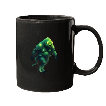 Discover Giant Green Monster Creature Mugs