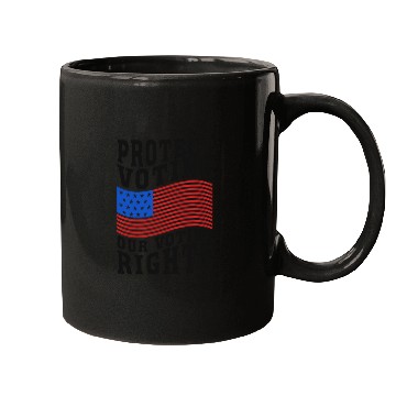 Discover Protect Voting, Our Voting Rights - Election Mugs