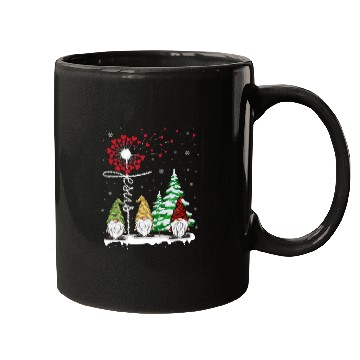 Discover Gnomes Jesus Dandelion Christmas Tree Mugs