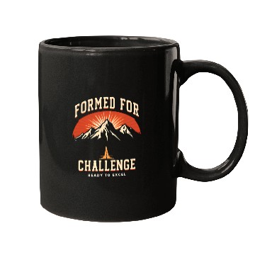 Discover Formed FOR Challenge, Ready To Excel Mugs