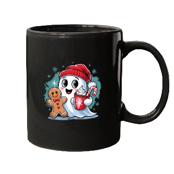 Discover Cute Christmas Ghost Mugs