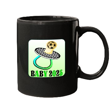 Discover SOCCER PLAYER BABY 2025 Mugs