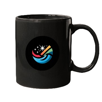 Discover Land and sky with stars Mugs