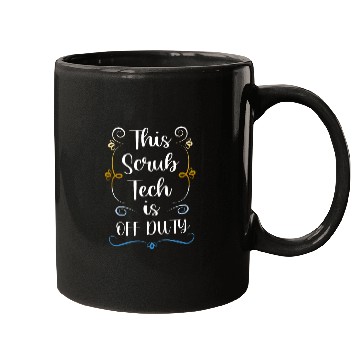 Discover Summer Vacation Off Duty Funny Scrub Tech Mugs