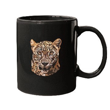 Discover African Leopard poster Mugs