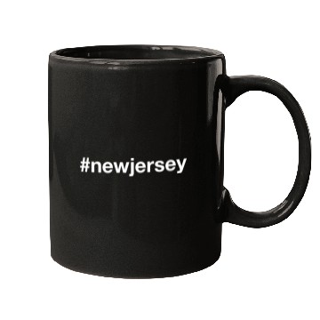 Discover NEW JERSEY Hashtag Mugs