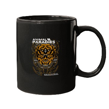Discover Animal Paradies Gold Mugs