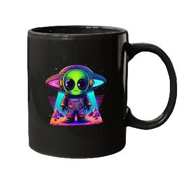 Discover Cute alien sticker Mugs