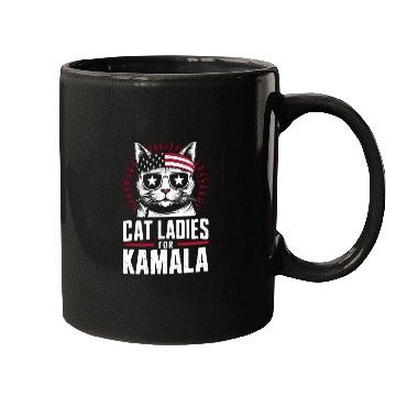 Discover Kamala Harris Cat Ladies 2024 Mugs