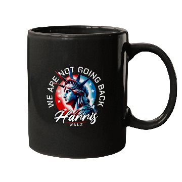 Discover We Are Not Going Back Kamala Harris Waltz 24 Mugs
