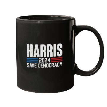 Discover Kamala Harris 2024 flag Mugs