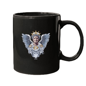 Discover Emperor Caesar with Angel Wings Mugs