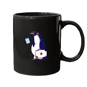 Discover Penguin Doctor, Penguin Famila, funny penguin Mugs