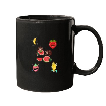 Discover Funny fruit design. Mugs