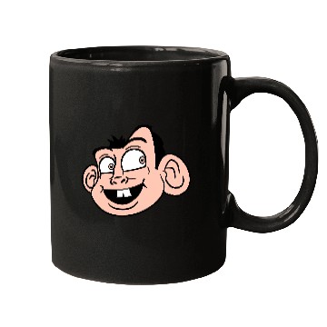 Discover Monkey Face Sweet Cute Little Head Laughs Happy Mugs