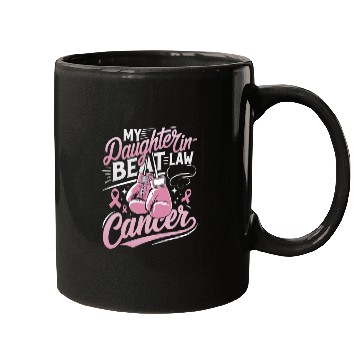 Discover My Daughter-In-Law Beat Cancer Breast Cancer Mugs