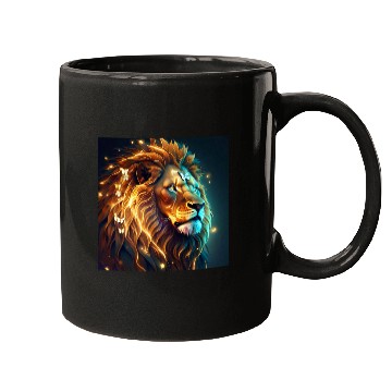 Discover Butterfly lion image Mugs