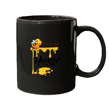 Discover You are my honey Mugs