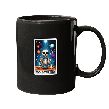 Discover Tarot Card Collection - Death Before Decaf Mugs