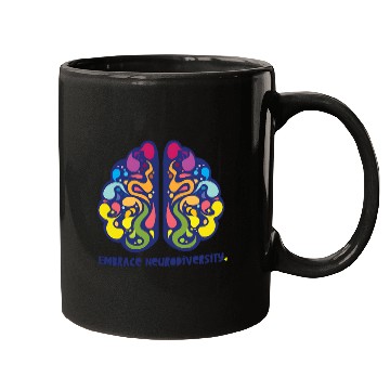 Discover embrace neurodiversity Mugs