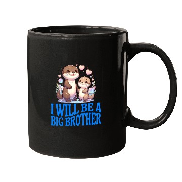 Discover I'm Going To Be A Big Brother Sweet Otter, Brother Mugs