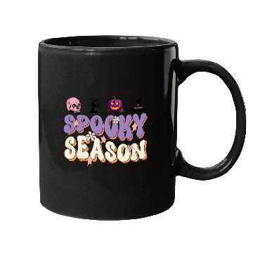Discover Spooky Season Mugs Design