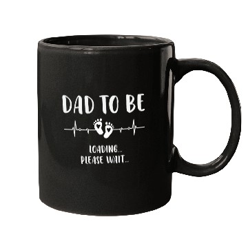 Discover Soon to Be Dad Loading Expecting Father Gift Mugs