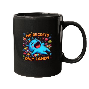 Discover Disneyland No Regrets Only Candy Mugs