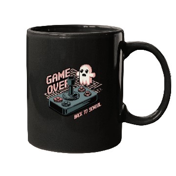 Discover Game over back to school Mugs