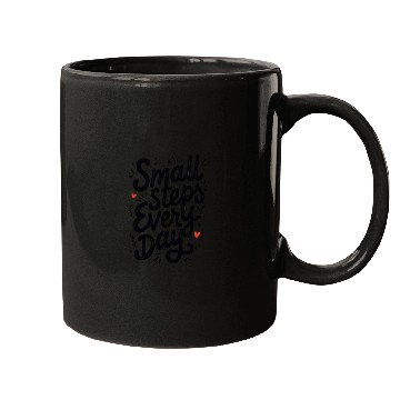 Discover Small Steps Every Day Mugs
