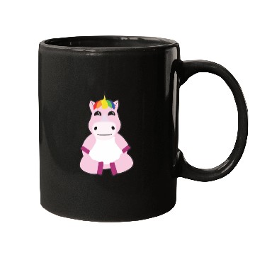 Discover Sitting Unicorn Mugs