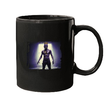 Discover Portrait full body zombie with gold crown Mugs