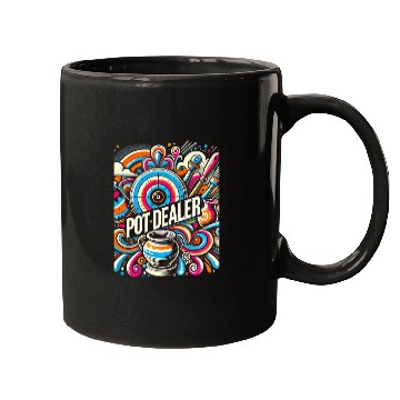 Discover Pot Dealer (Psychedelic) Mugs