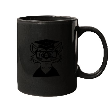 Discover College Degree Cat School-leaving Certificate Pass Mugs