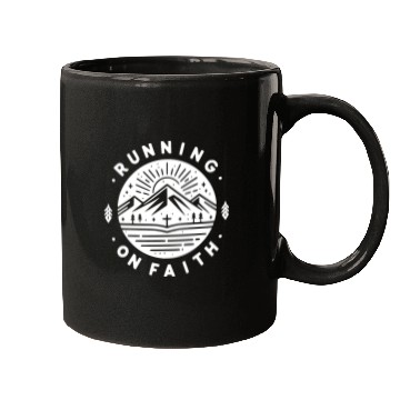Discover Running on Faith Mugs