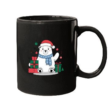 Discover Cute Christmas Polar Bear Mugs
