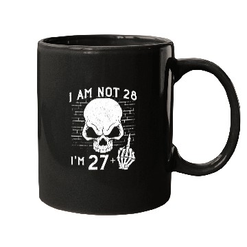 Discover I Am 27 Plus Middle Finger - 28th Birthday Mugs