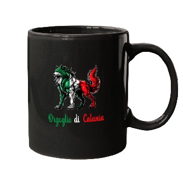 Discover The pride of Catania Italy flag Mugs
