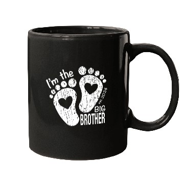 Discover I’m the big brother -newborn sibling design Mugs