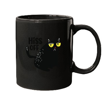 Discover hiss off cat Mugs