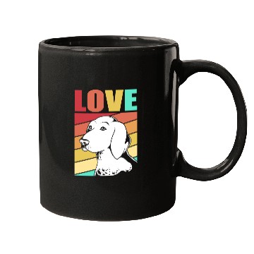 Discover Retro German Shorthaired Pointer Dog I Love My GSP Mugs