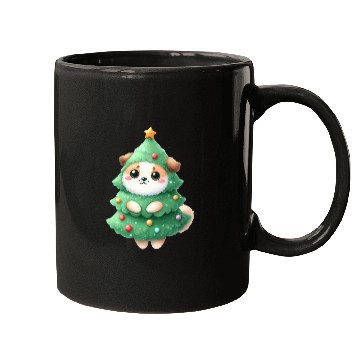 Discover Balinese Christmas Tree Delight Mugs