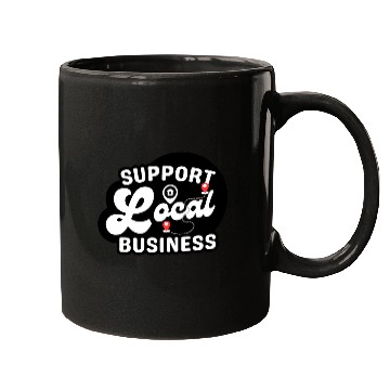 Discover Support Local Business Mugs