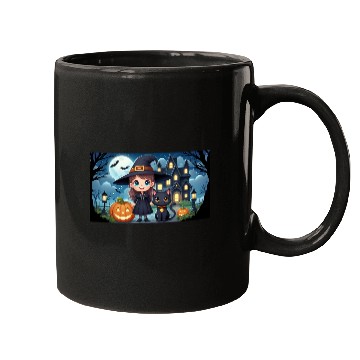 Discover Halloween night Mugs