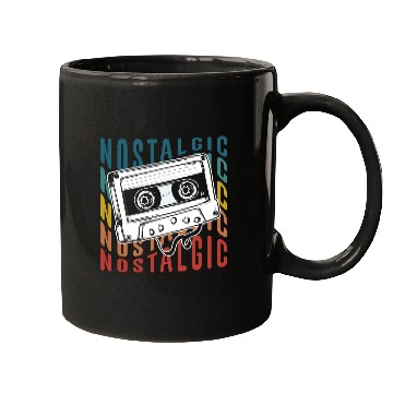 Discover Music Cassette Themed Rock Original Mugs