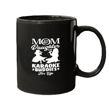Discover Mom And Daughter Karaoke Friends Forever Mugs