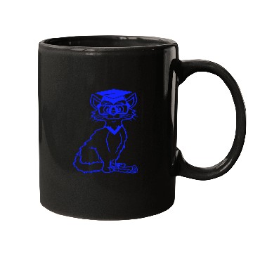 Discover College Degree Cat School-leaving Certificate Pass Mugs