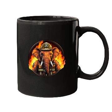 Discover Fireman elephant Mugs
