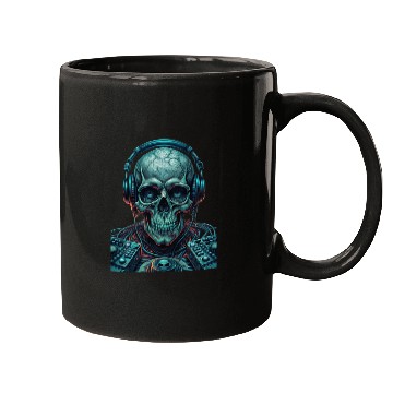 Discover monochromatic - Skull DJ Mugs