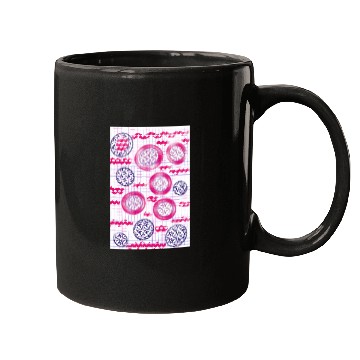 Discover modern Seamless Texture Geometric fabric Mugs